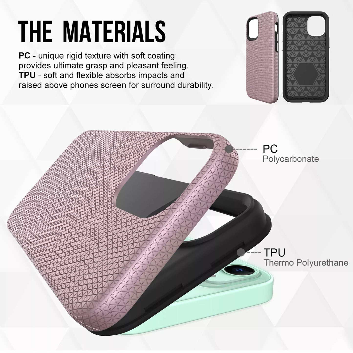 PROGRIP FOR IPHONE 12 MINI - ROSE GOLD