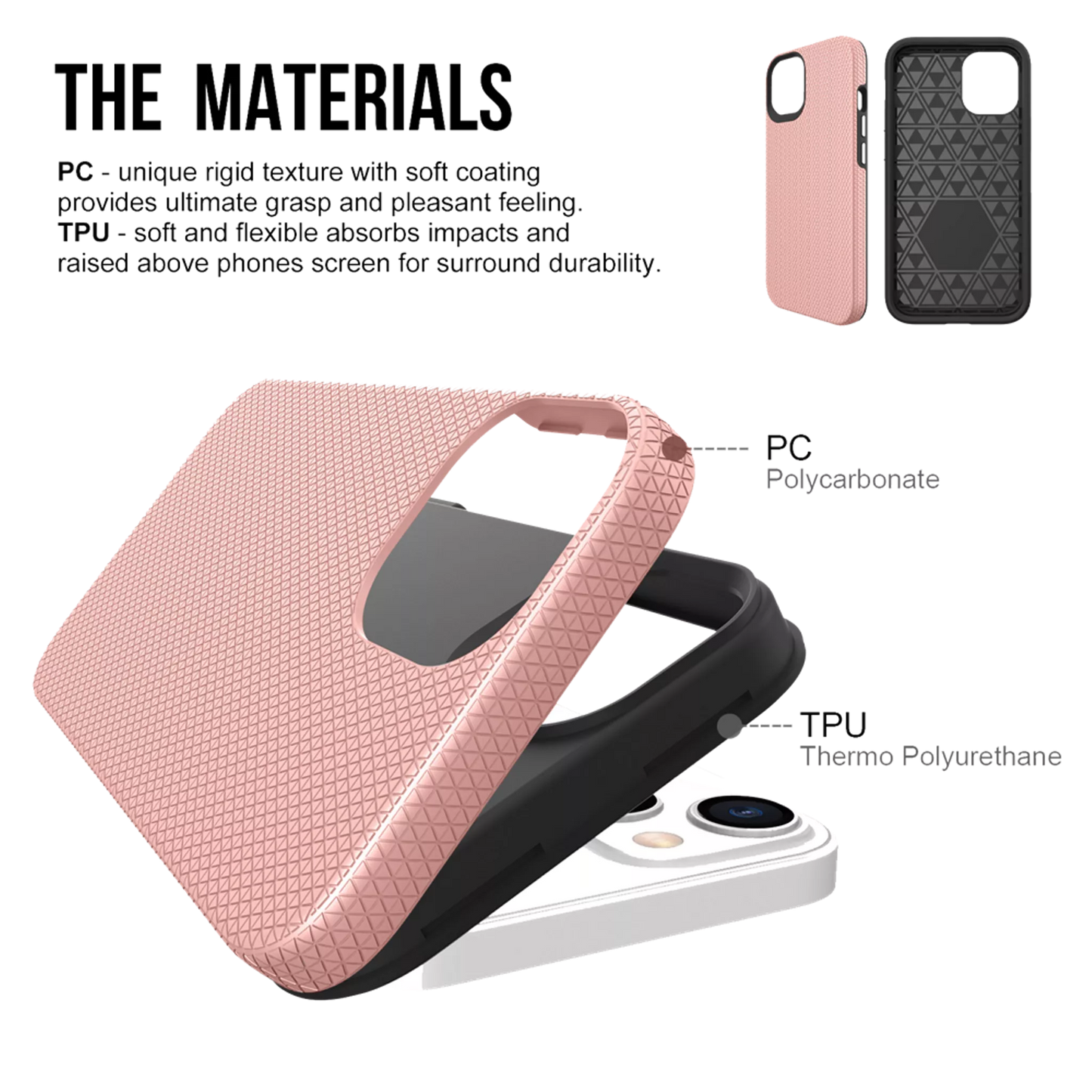 PROGRIP FOR IPHONE 14 PLUS - ROSE GOLD
