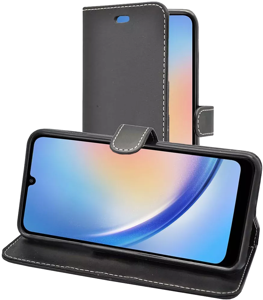 WALLET FOR GALAXY A34 5G - BLACK
