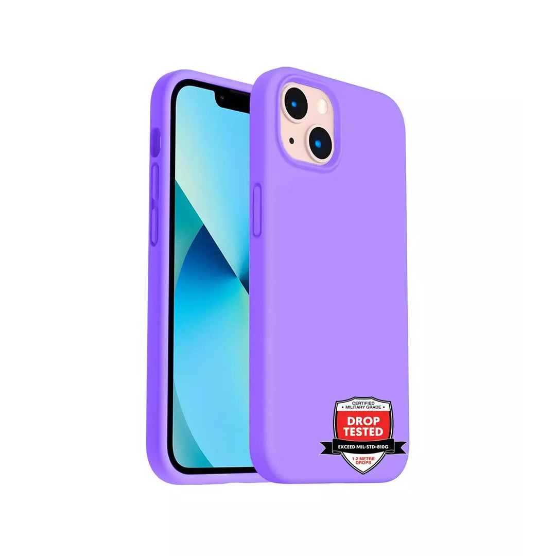 SILICONE FOR IPHONE 14 PLUS - PURPLE