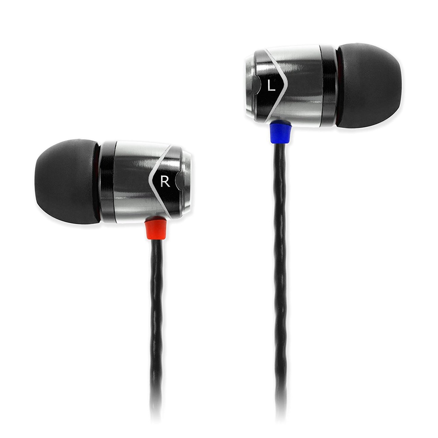 SOUNDMAGIC E10 SILVER AND BLACK