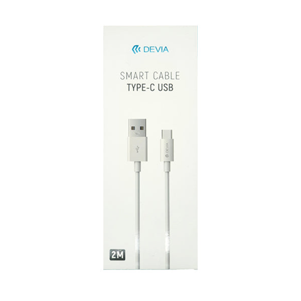 Devia - 2m (2.1A) USB A to C Cable