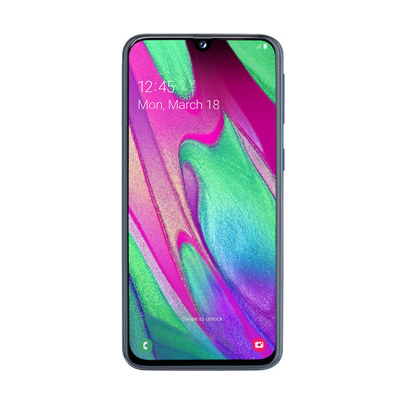 SAMSUNG A40 64GB DUAL SIM BLACK GRADE B