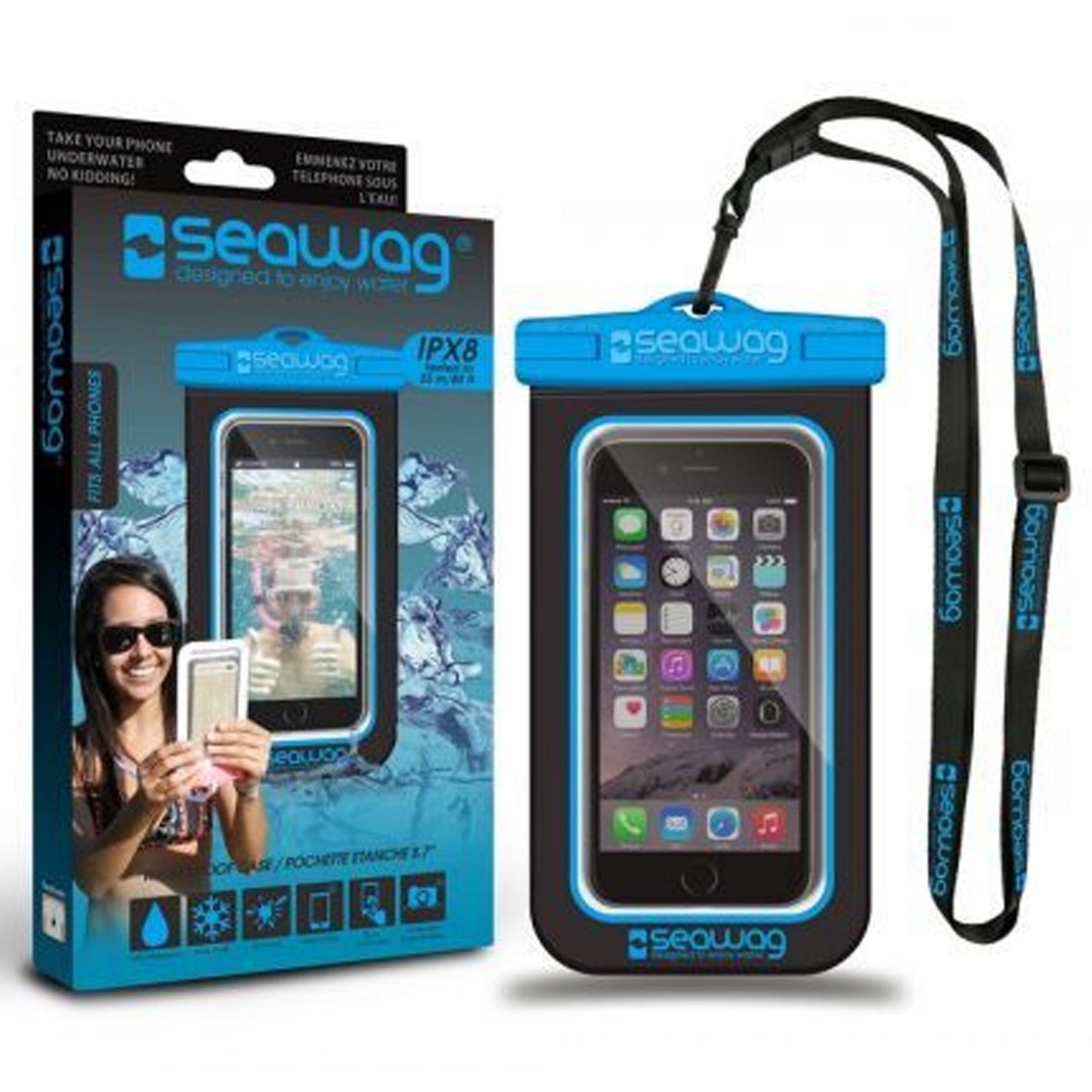 SEAWAG B2X BLUE CASE