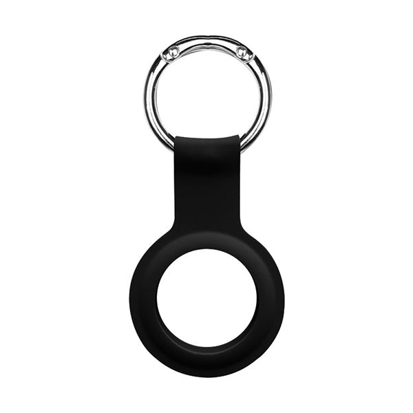 Devia - AirTag Silicone Keyring - Black