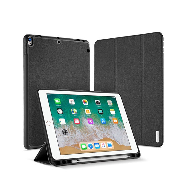 DUX DUCIS - DOMO TABLET CASE FOR IPAD AIR (2019), IPAD AIR 3, IPAD PRO 10.5 - BLACK