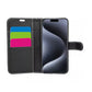 WALLET FOR IPHONE 15 PRO MAX - BLACK