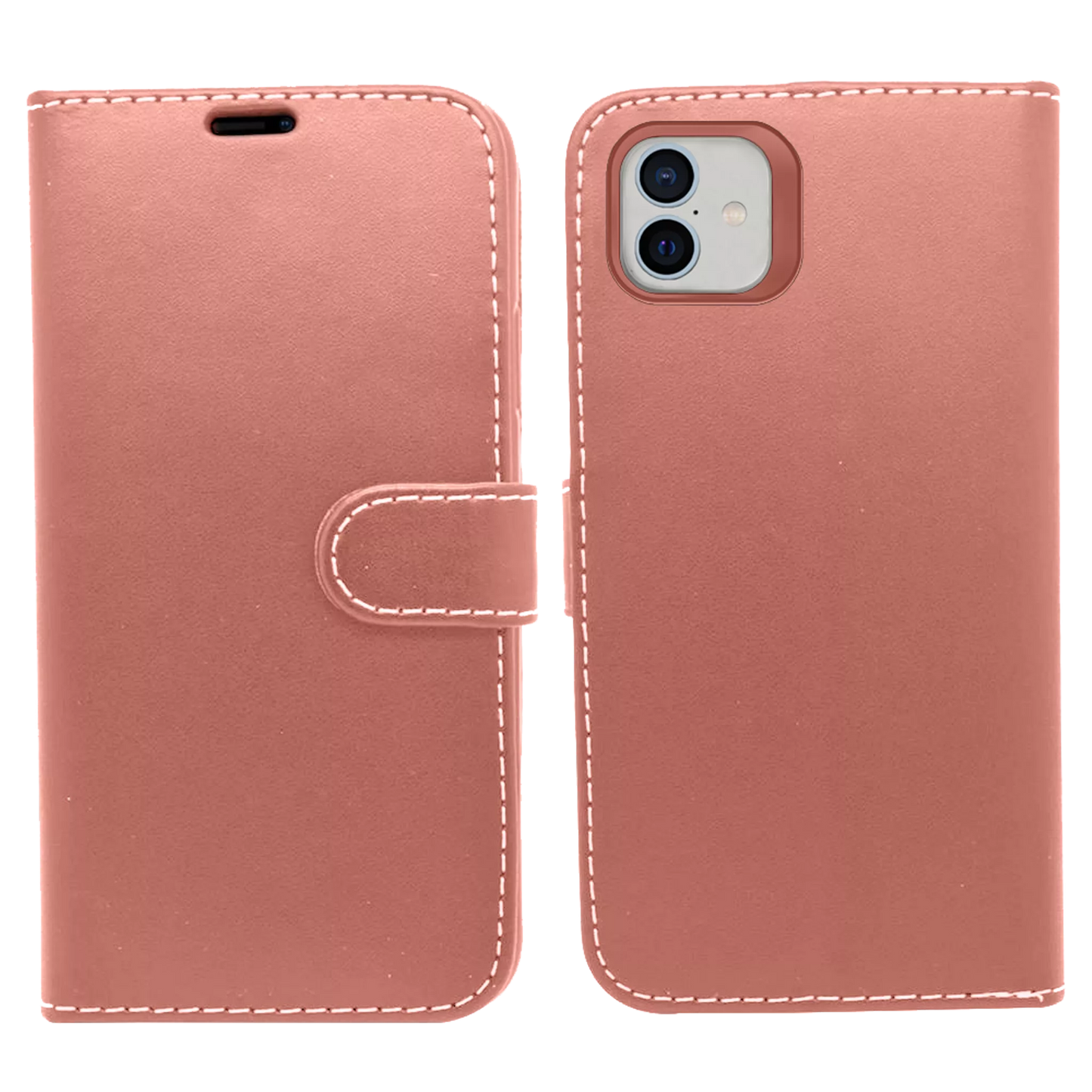 WALLET FOR IPHONE 16 PLUS - ROSE GOLD