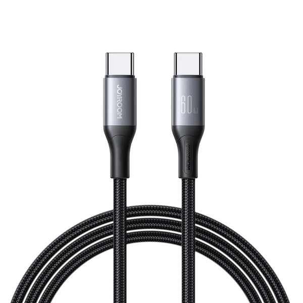 JOYROOM FLASH SERIES 50W FAST CHARGE TYPE-C TO TYPE-C 2M CABLE BLACK
