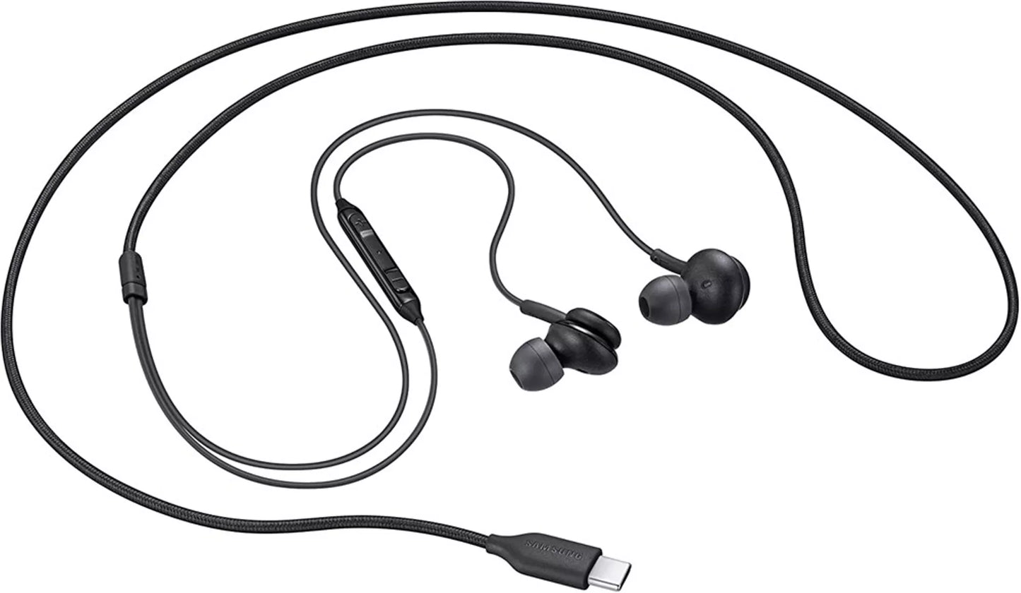 SAMSUNG - TYPE C AKG WIRED EARPHONES - BLACK