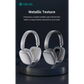 DEVIA - EARBASS PRO2 - ANC ON-EAR WIRELESS HEADPHONES - SILVER