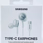 SAMSUNG - TYPE C AKG WIRED EARPHONES - WHITE