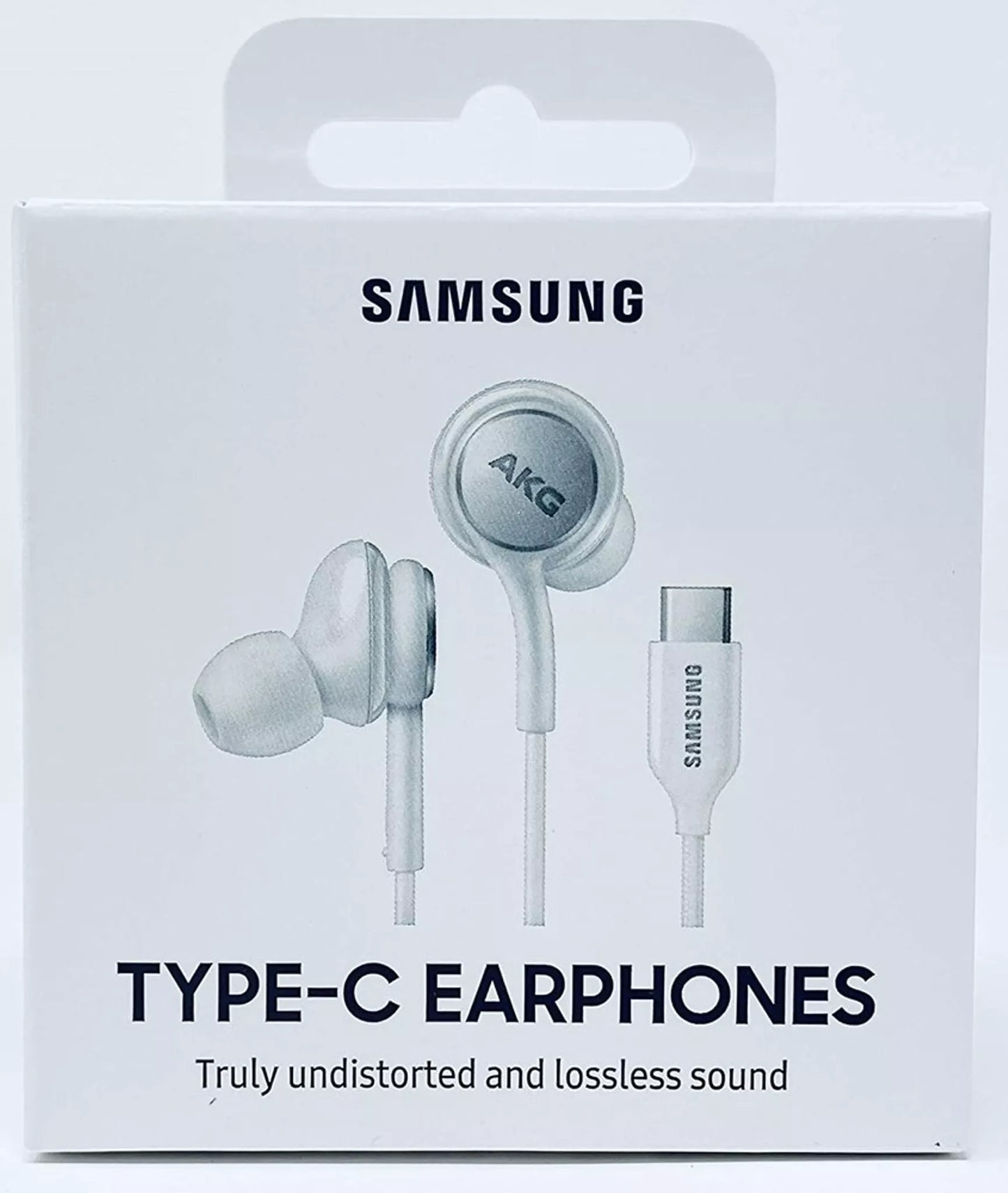 SAMSUNG - TYPE C AKG WIRED EARPHONES - WHITE