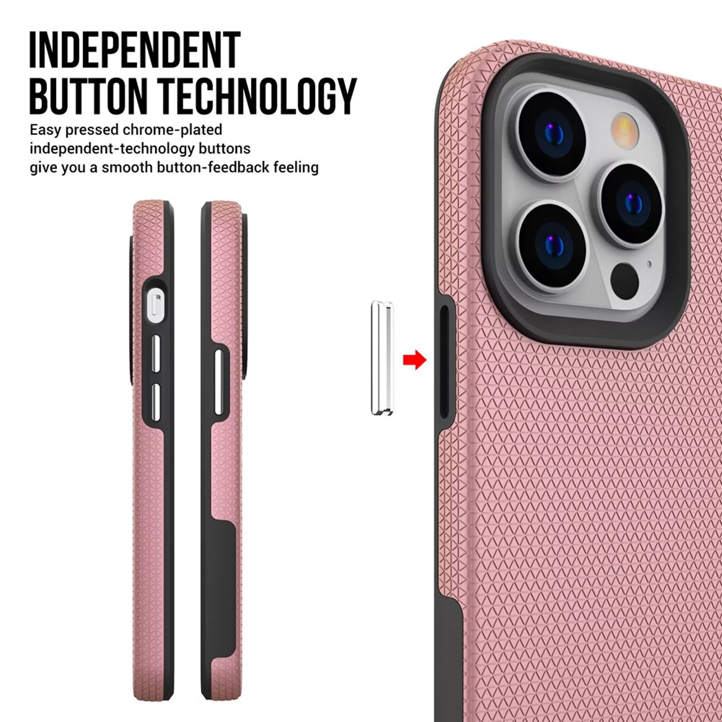 PROGRIP FOR IPHONE 14 PRO - ROSE GOLD