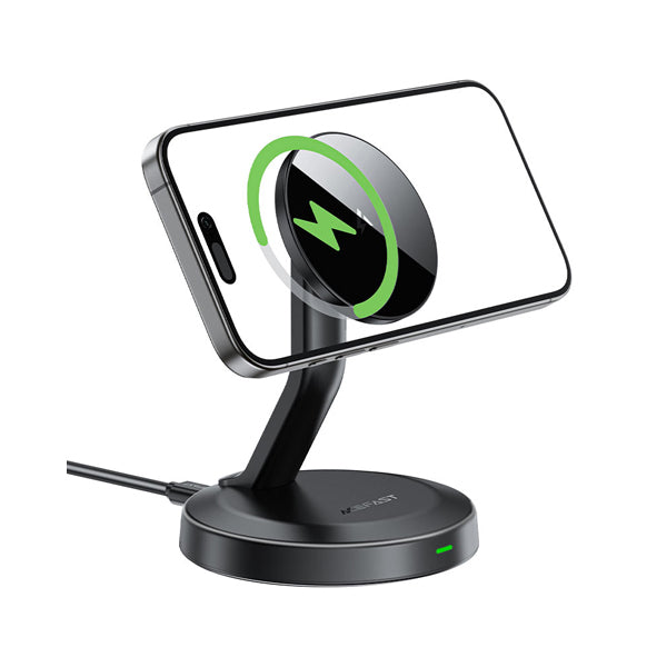 ACEFAST - 15W MAGSAFE WIRELESS MAGNETIC CHARGING DOCK STAND - BLACK