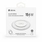 DEVIA - 15W WIRELESS ULTRA THIN CHARGING PAD - WHITE