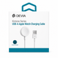 DEVIA - 1M (1A) USB TO MAGNETIC CABLE FOR APPLE WATCH - WHITE