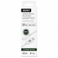 XQISIT - MFI LIGHTNING TO 3.5MM HEADPHONE JACK ADAPTER - WHITE