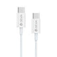 DEVIA - 2M (60W) POWER DELIVERY - TYPE C TO TYPE C CABLE - WHITE