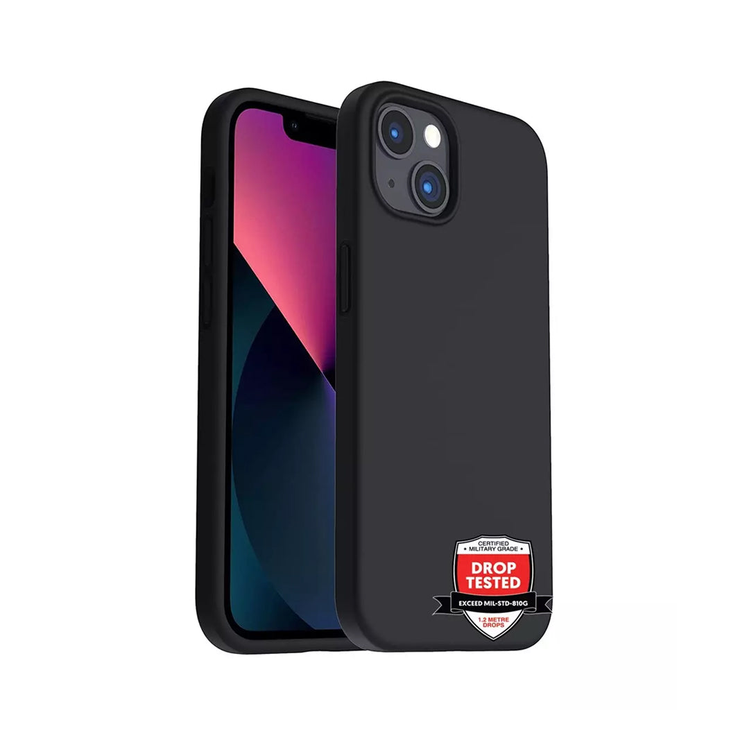SILICONE FOR IPHONE 14 - BLACK