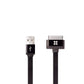 KLEVATEK - 1.5M (2.4A) USB TO MFI 30 PIN CABLE FOR IPHONE 4/4S & IPAD 2/3/4 - BLACK