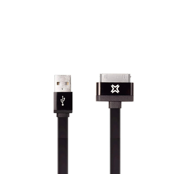 KLEVATEK - 1.5M (2.4A) USB TO MFI 30 PIN CABLE FOR IPHONE 4/4S & IPAD 2/3/4 - BLACK
