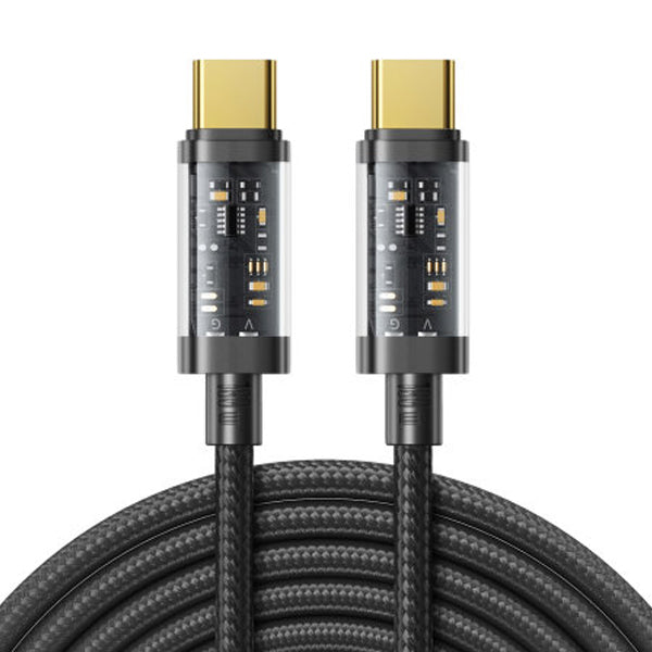 JOYROOM 100W TYPE -C TO TYPE -C CABLE 1.2M BLACK