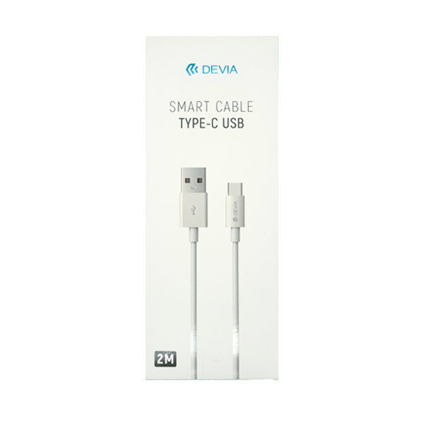 Devia - 2m (2.1A) USB A to C Cable