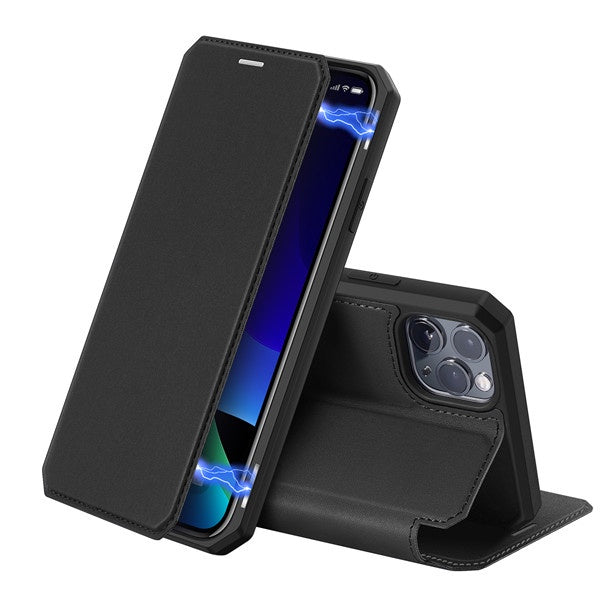 DUX DUCIS - SKIN X WALLET FOR IPHONE 11 PRO MAX - BLACK